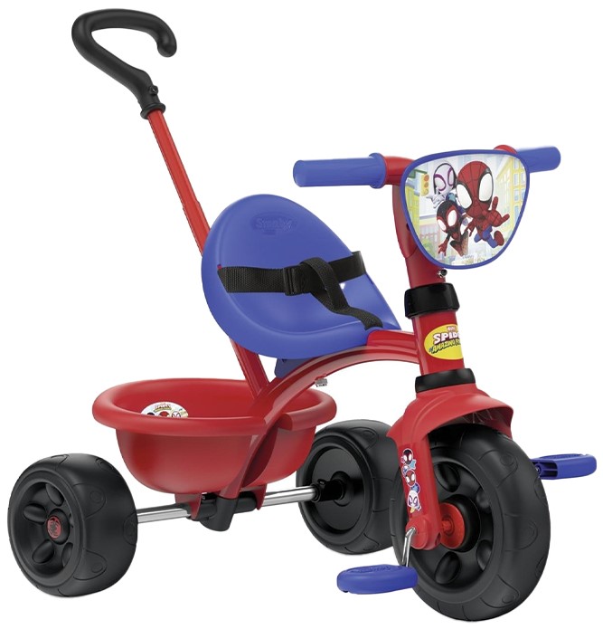 Tricicletă Smoby - Be Fun, Spidey