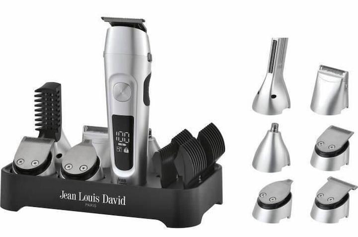 Trimmer pentru față și corp Jean Louis David - Ultimate Trimmer 20210, argintiu