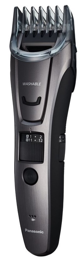 Trimmer pentru față/păr/corp Panasonic - ER-GB80-H503, 1-10 mm, gri