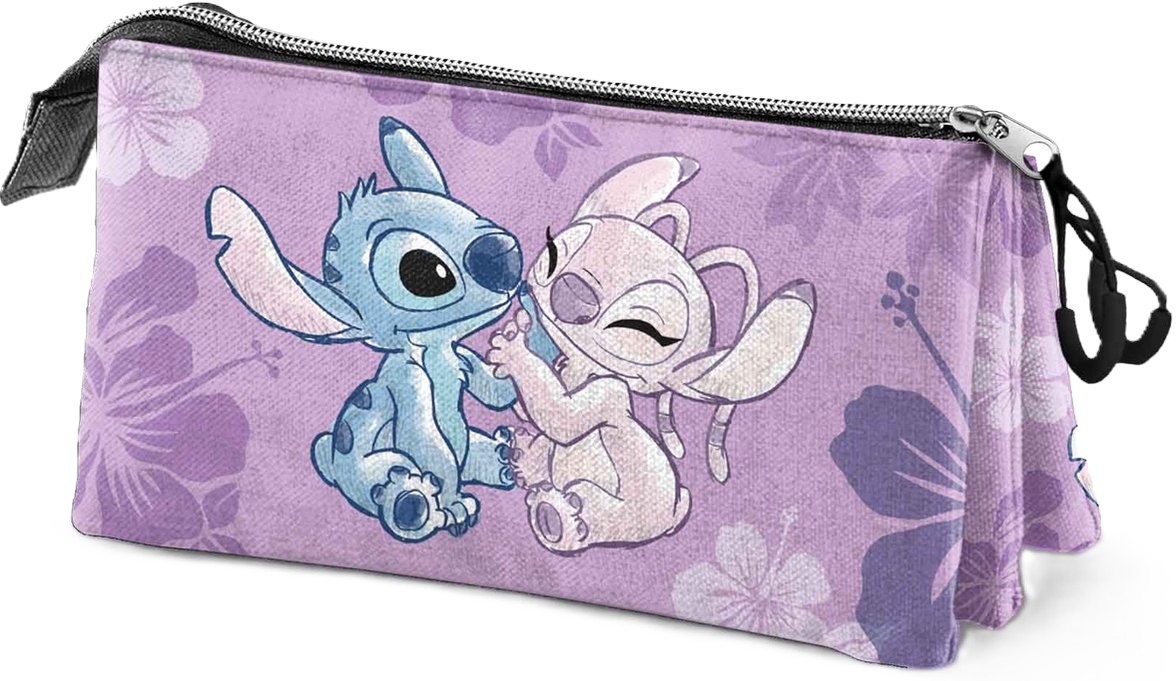 Penar triplu Karactermania Lilo & Stitch - Angel, 1 fermoar