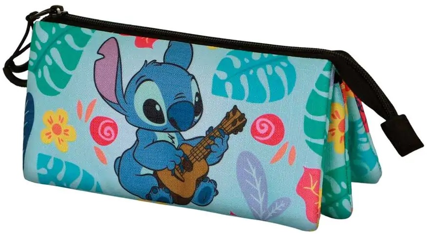 Penar triplu Karactermania Lilo & Stitch - Guitar, 1 fermoar