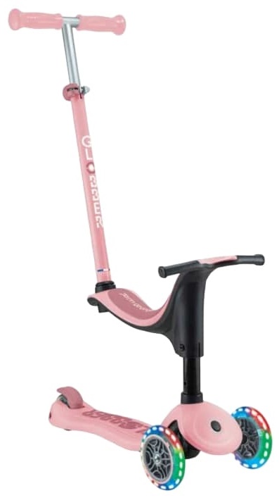 Trotinetă 4 în 1 Globber - Go Up Sporty Light, roz