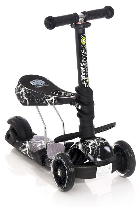 Trotinetă Lorelli - Smart, Black Flash