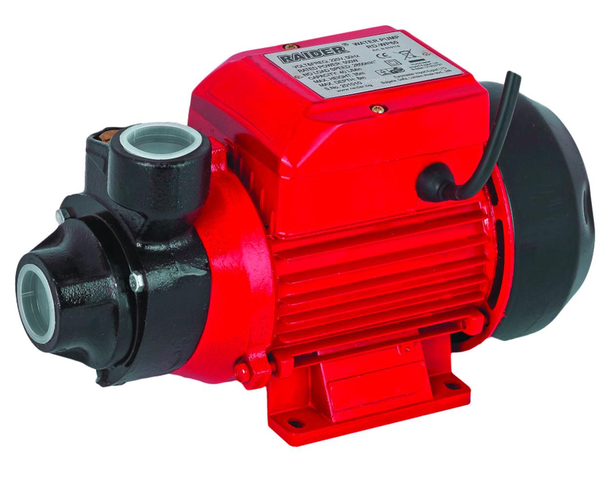 Pompă centrifugală  Raider - RD-PK60, 370W, 35 l/min, 1"