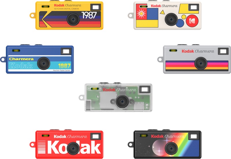 【KODAK CHARMERA】01 KODAK CHARMERA Keychain Digital Camera Blind Box Collection