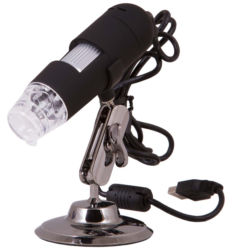 Microscop digital Levenhuk - DTX 30, 20-230x, 2MPx, negru