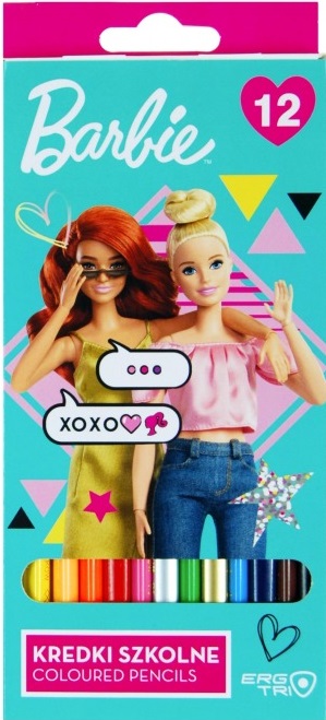 Creioane colorate  St. Majewski Barbie - 12 buc.