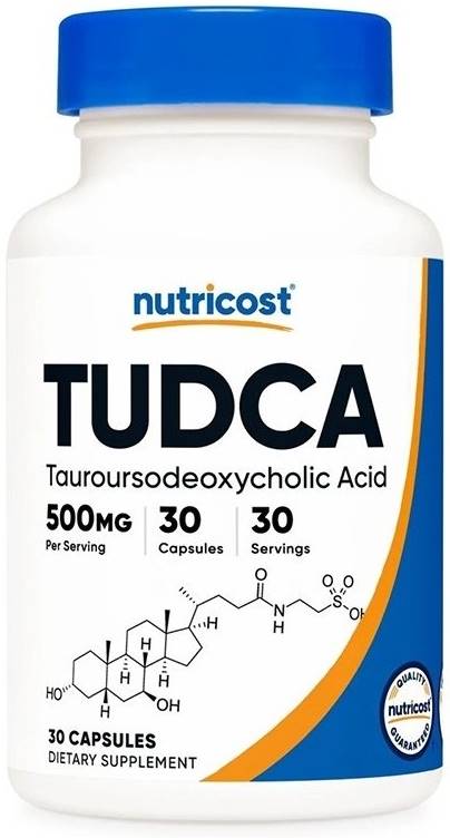 Tudca, 500 mg, 30 capsule, Nutricost