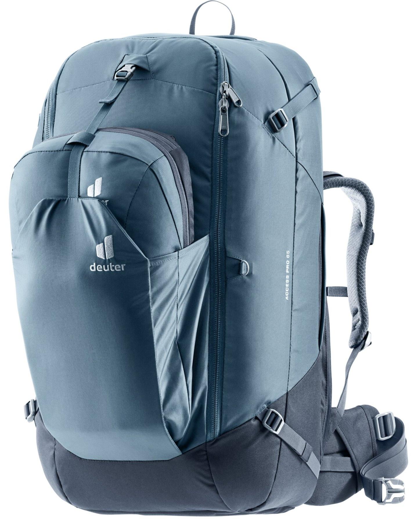 Rucsac turistic Deuter - Access Pro 65 L, albastru închis