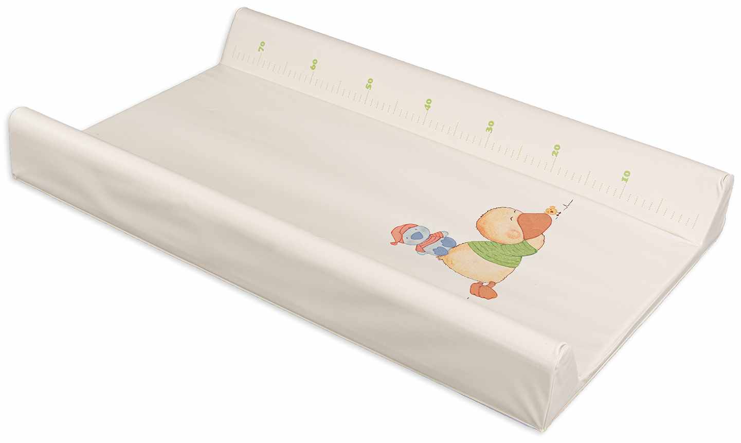 Tampon tare Lorelli - 50 x 80 cm, alb cu rățușcă