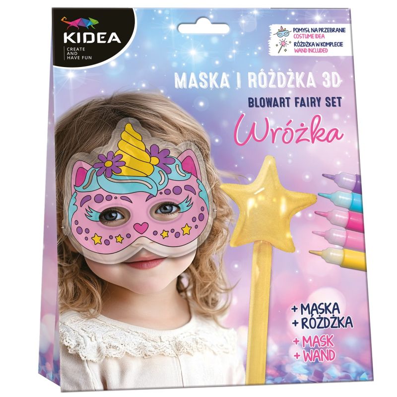 Trusă creativă  3DMască Kidea - Magie