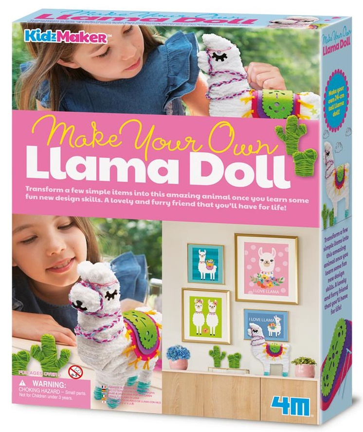 Set creativ 4M - Faceți o păpușă lamă
