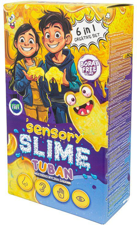 Set creativ 6 în 1 Tuban - Slime senzorial DIY
