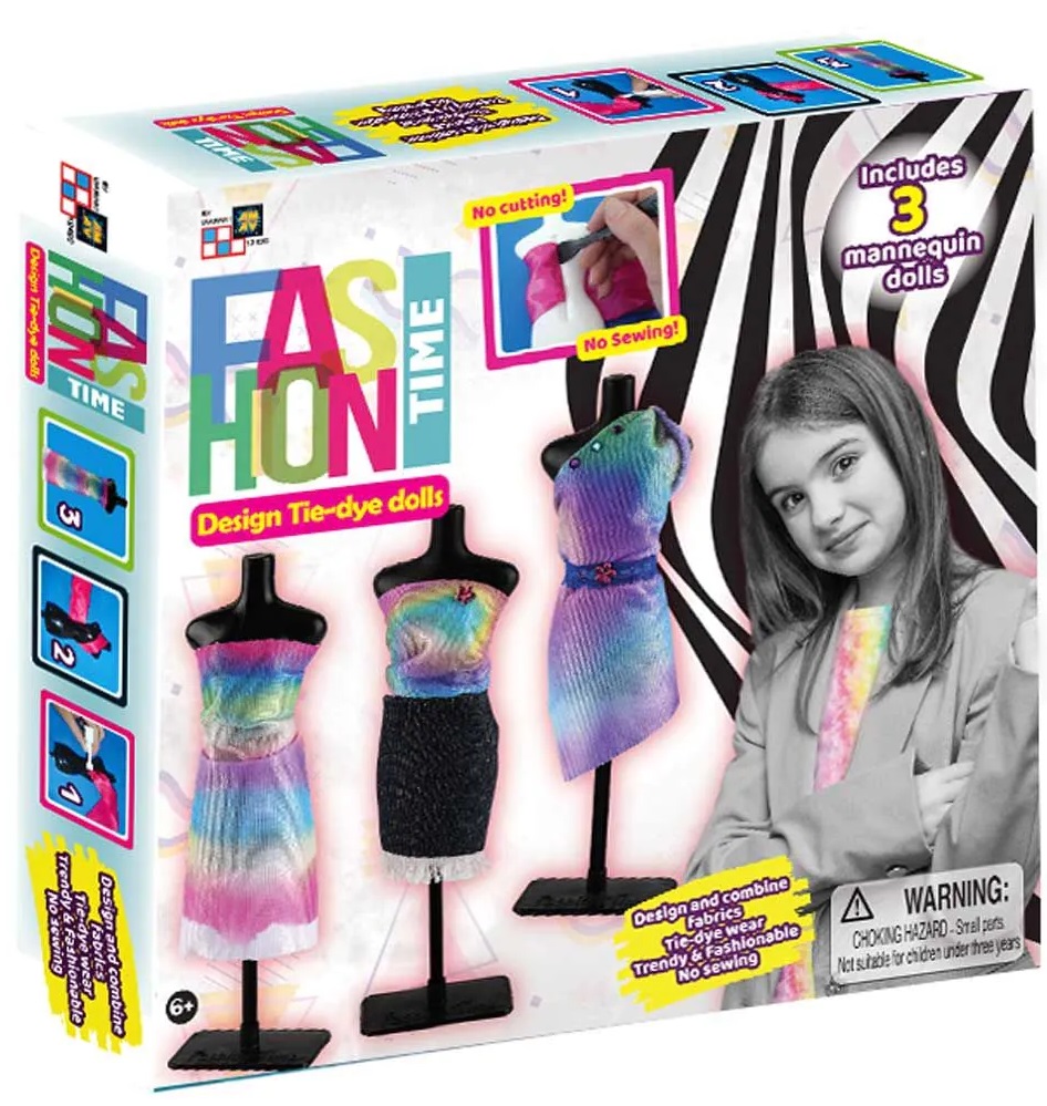 Set creativ AM-AV - Colorează-ți propria rochie de modă