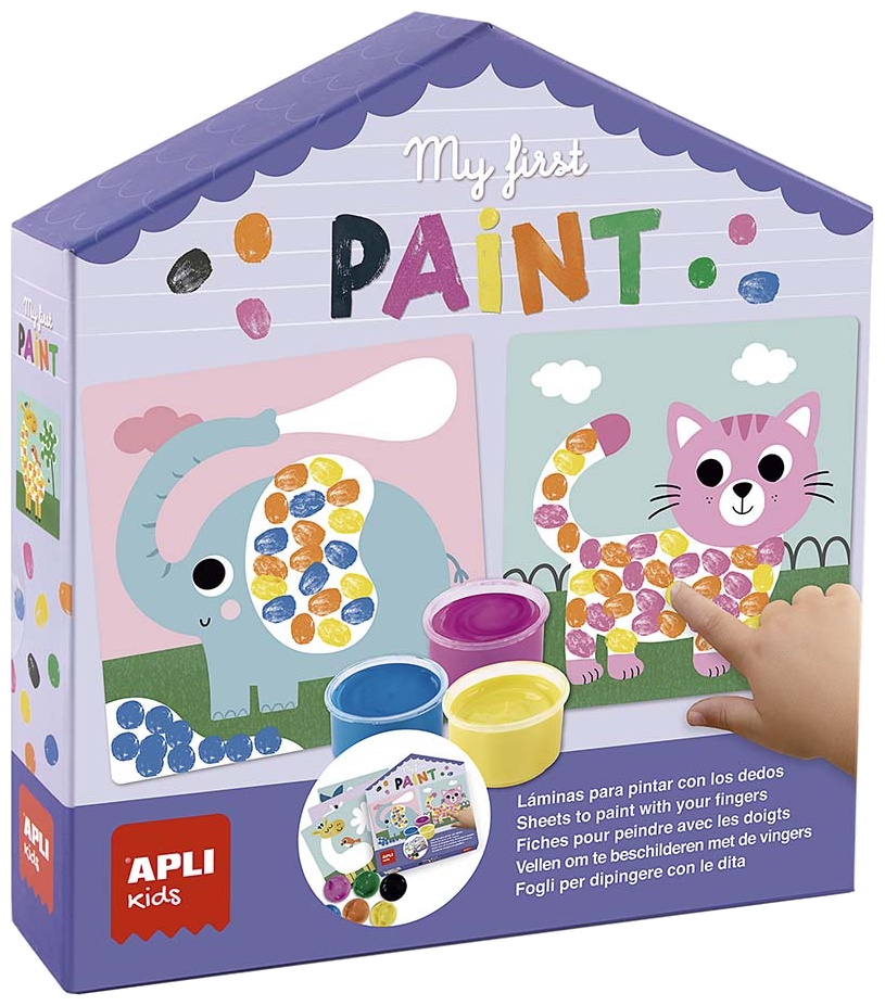 Set creativ Apli Kids - Primul meu desen cu degetul
