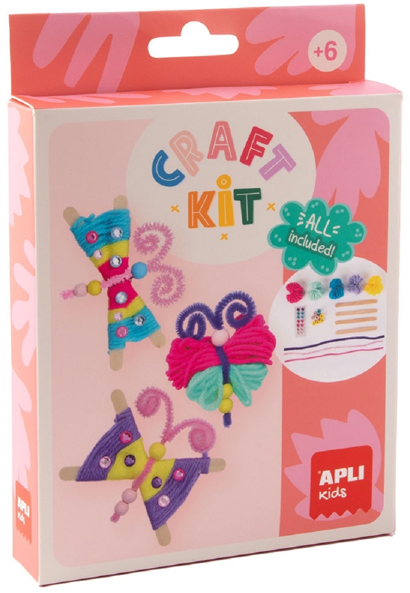 Kit creativ  Apli Kids - Fluturi de fire
