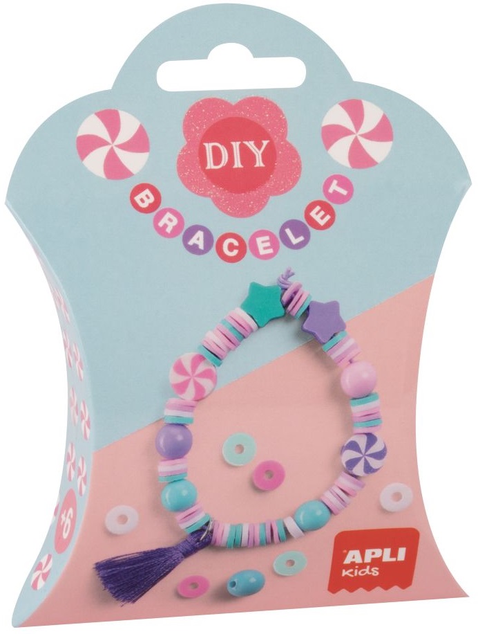 Kit creativ  Apli - Brățară DIY, bomboane