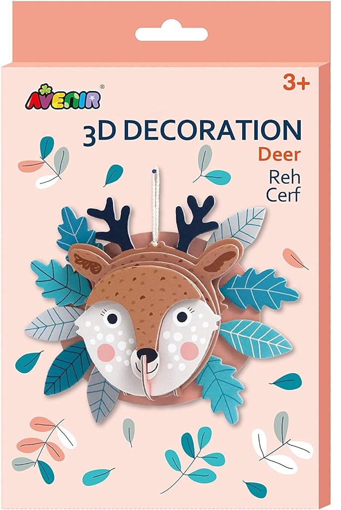 Set creativ Avenir - Fă-ți singur 3D decorațiune, Ren