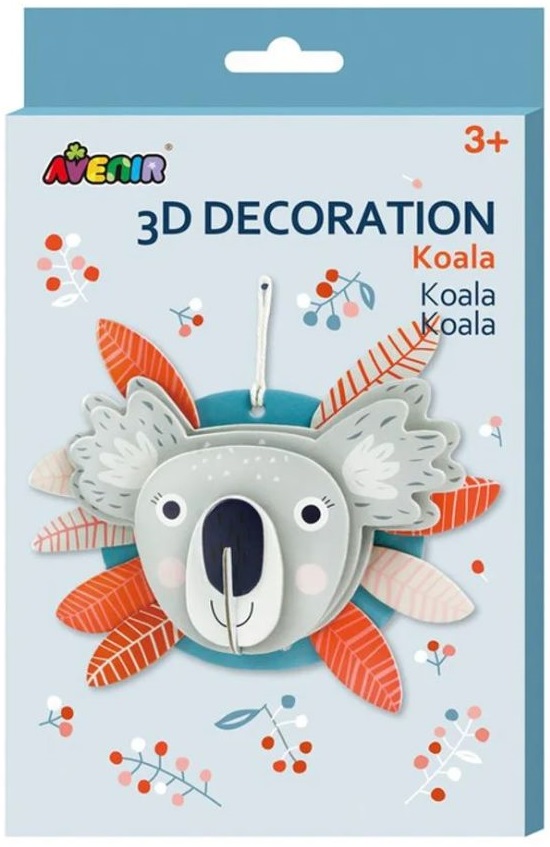 Set creativ Avenir - Fă-ți singur 3D decorațiune, Koala