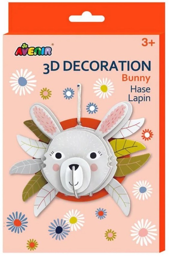 Set creativ Avenir - Fă-ți singur 3D decorațiune, Iepuraș