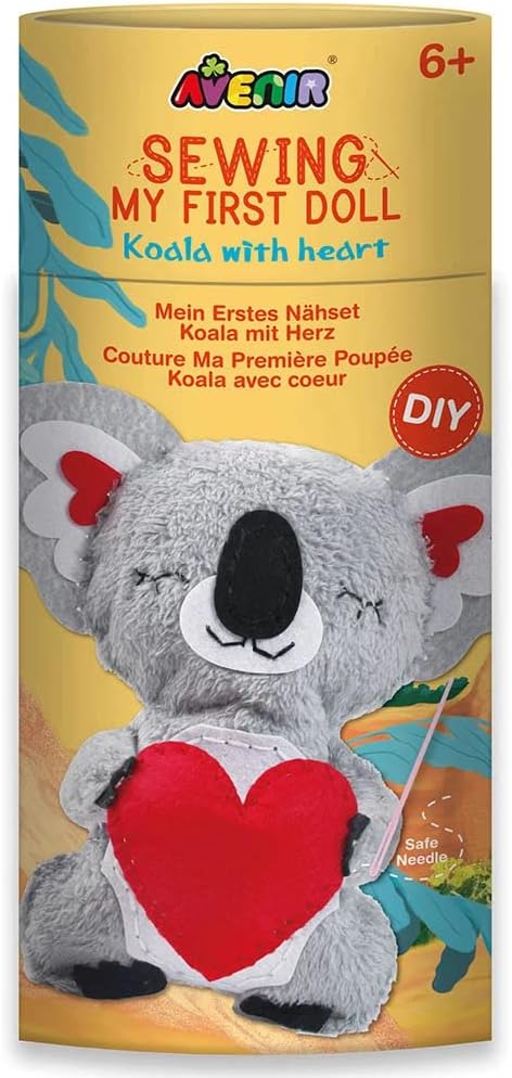 Set creativ Avenir - Coase-ți o jucărie de pluș , Koala