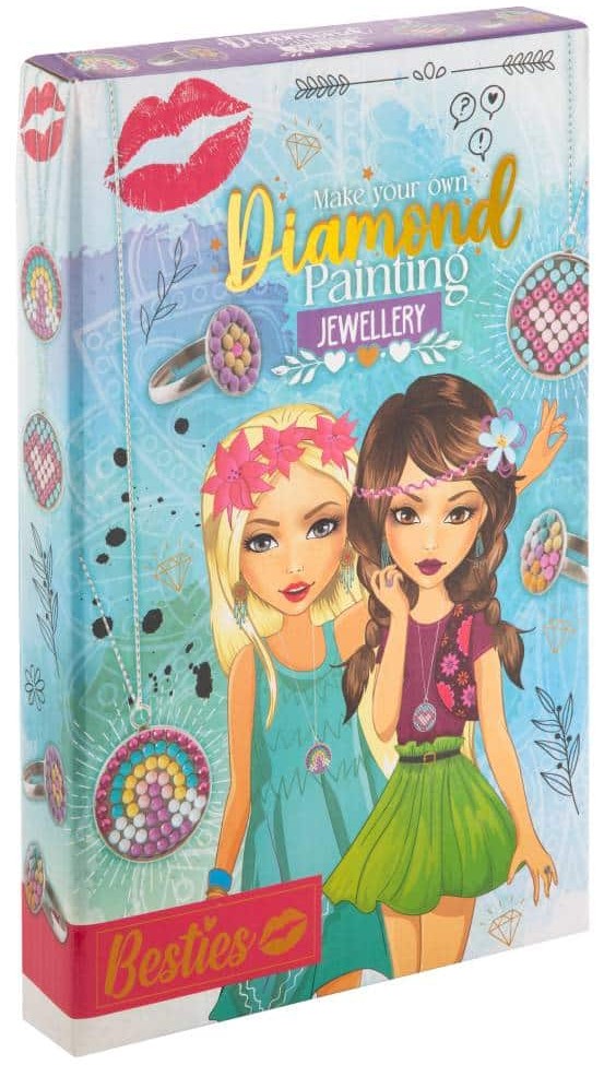 Set creativ  Besties - Bijuterii cu diamante