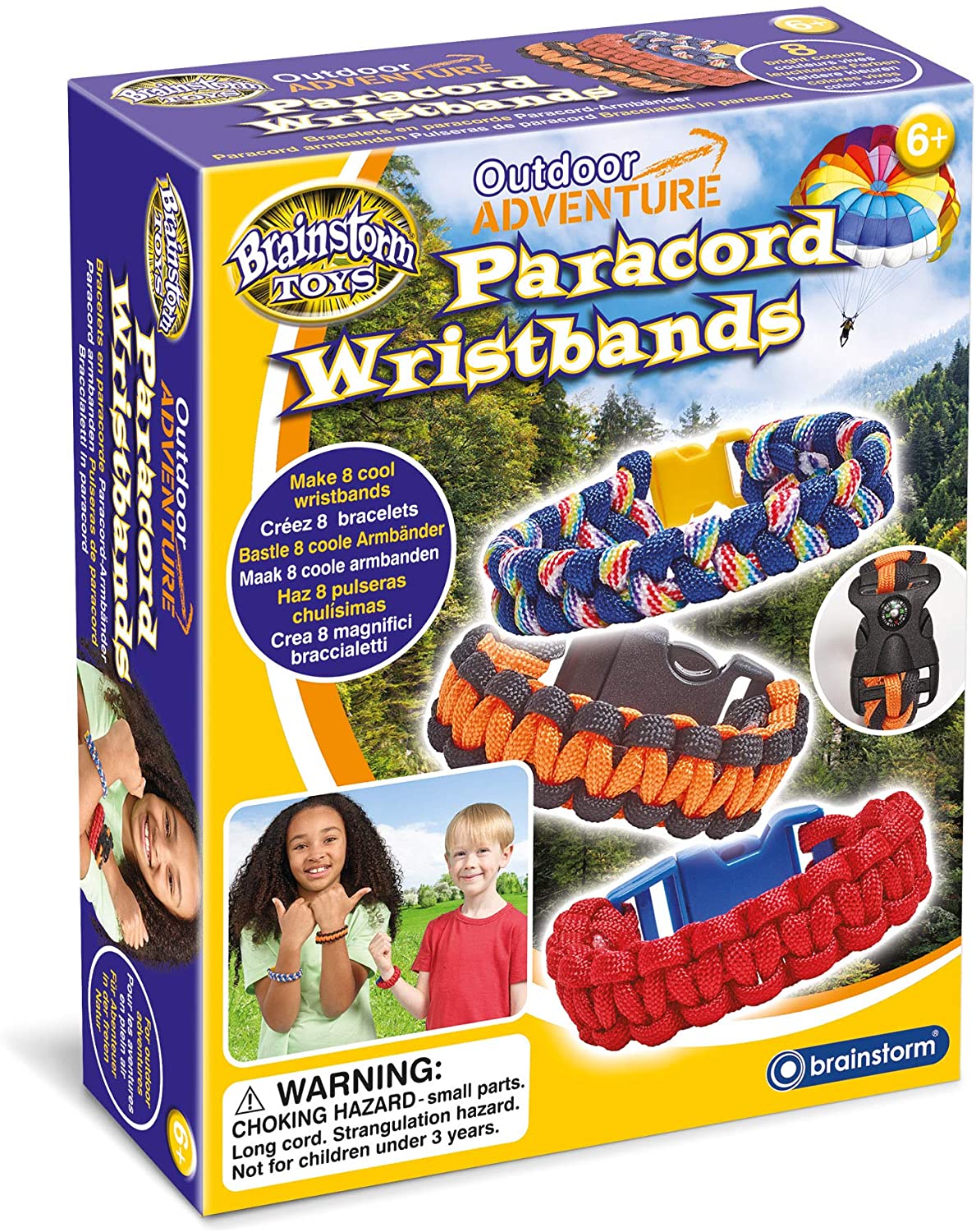 Set creatie Brainstorm Outdoor Adventure - bratari Paracord
