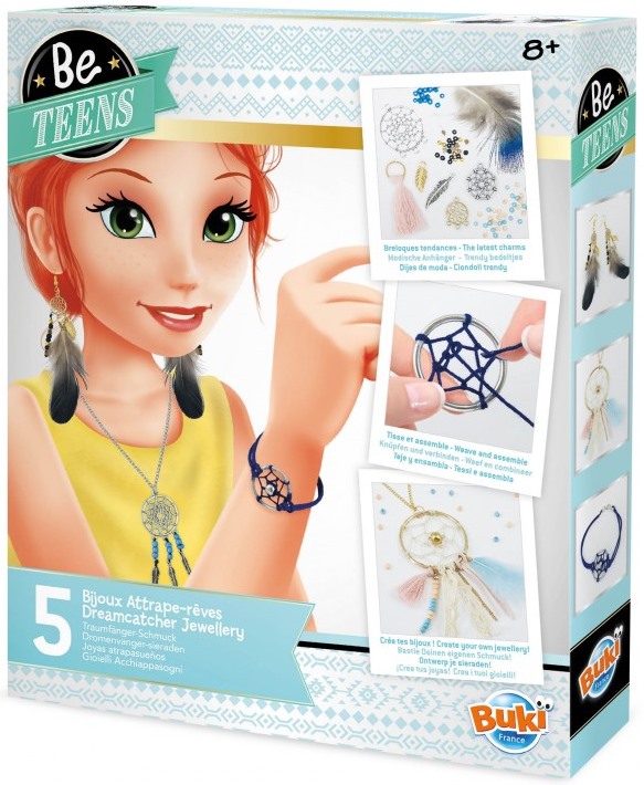 Set creativ Buki Be Teens - Bijuterii Dreamcatcher