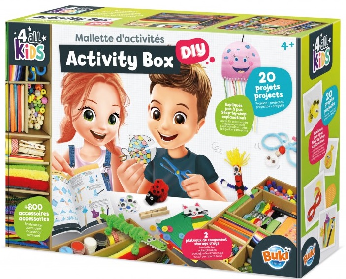 Set creativ Buki France - Cutie cu accesorii creative de hobby