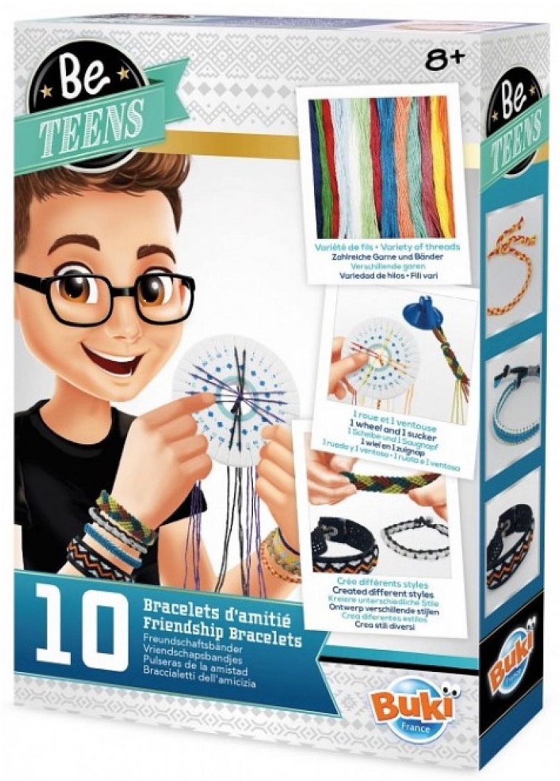 Set creativ Buki France - brățări DIY pentru prieteni