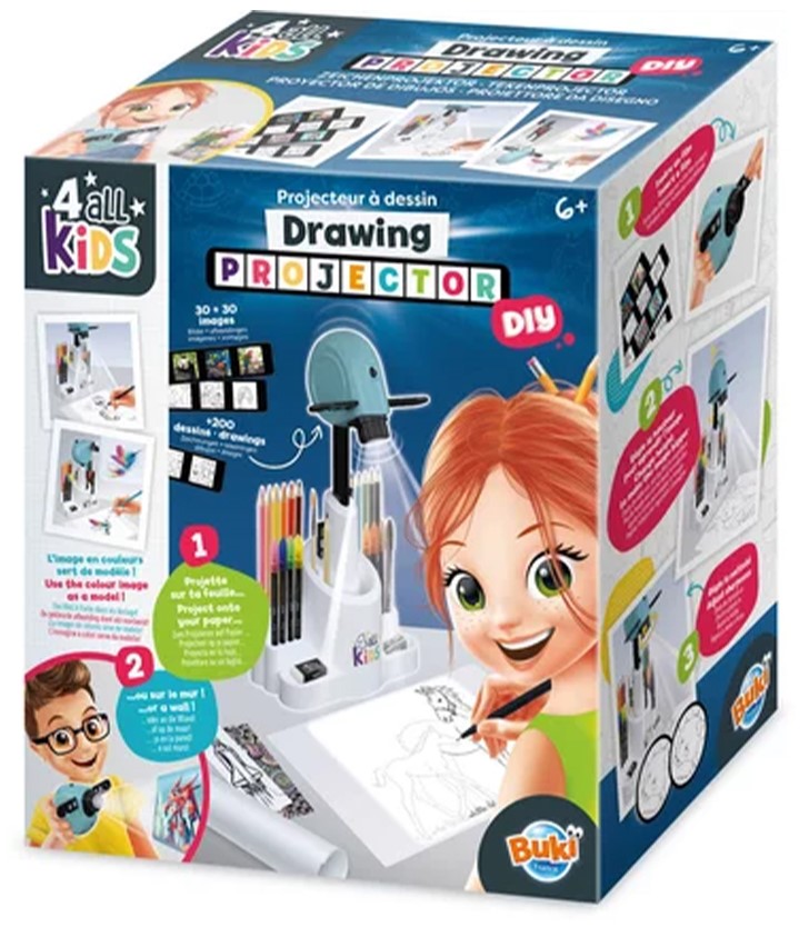 Set creativ  Buki France - Proiector pentru desen