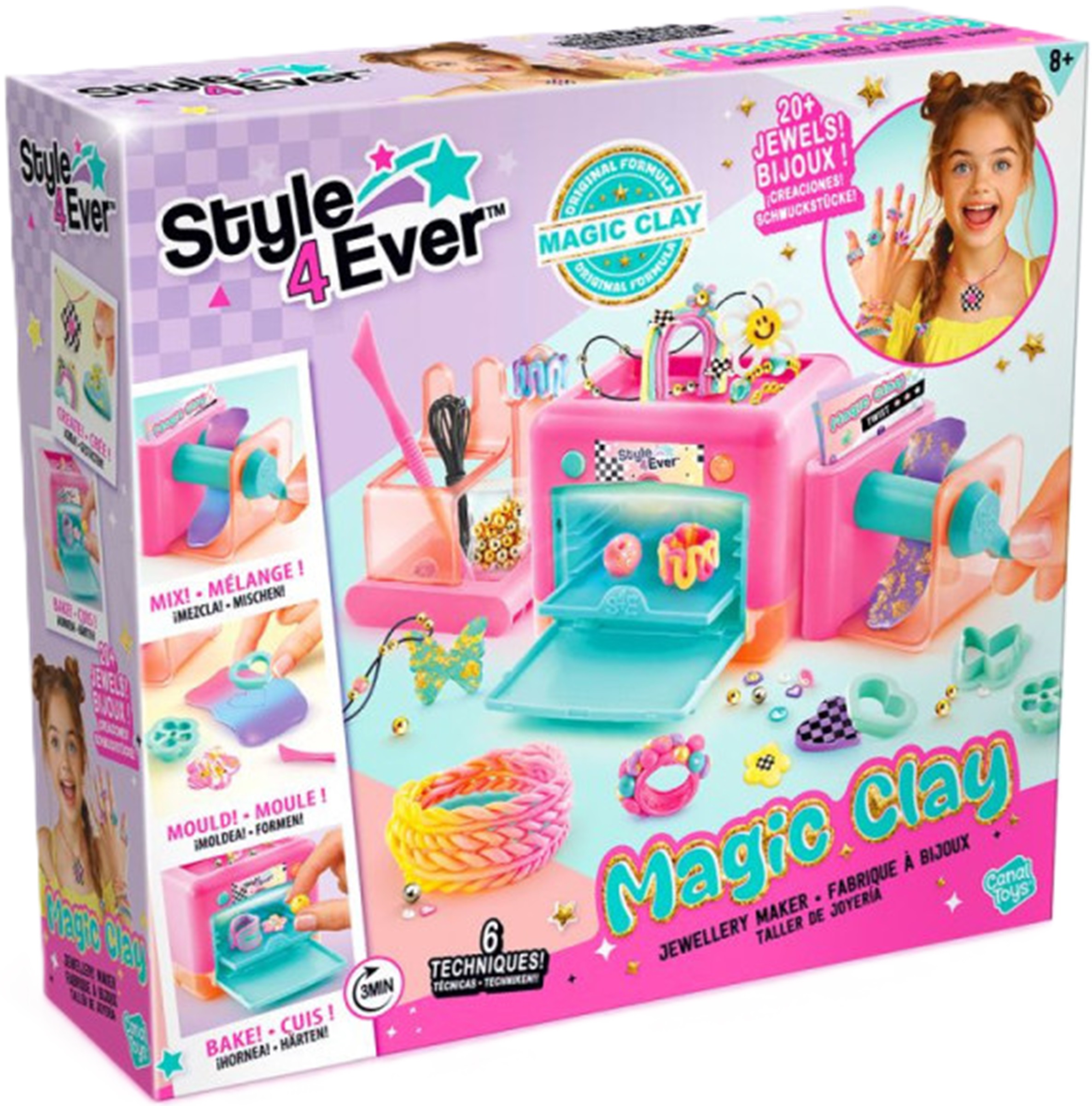 Set creativ Canal Toys Style 4 Ever - Fă-ți bijuterii din lut