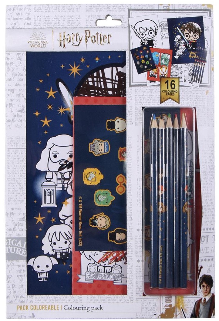 Set creativ Cerda Harry Potter - Cu creioane și stickere