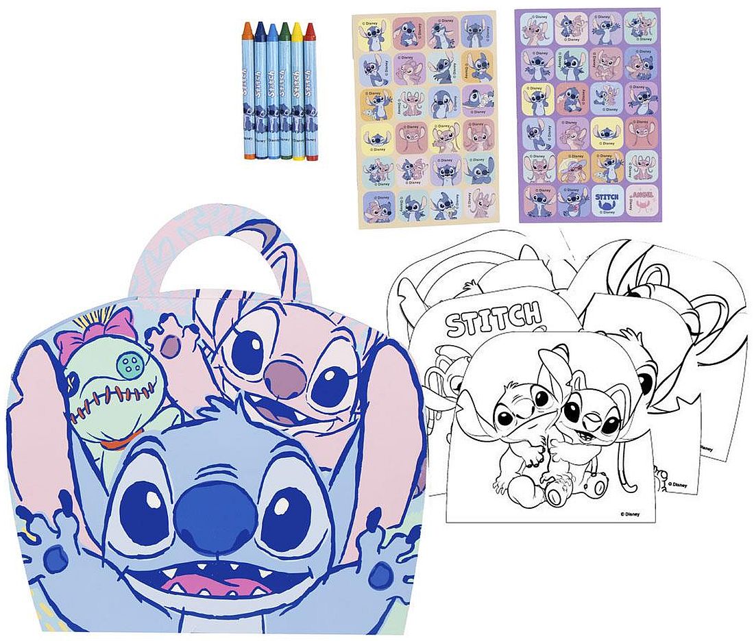 Set creativ Cerda Stitch - Cu pasteluri și stickere