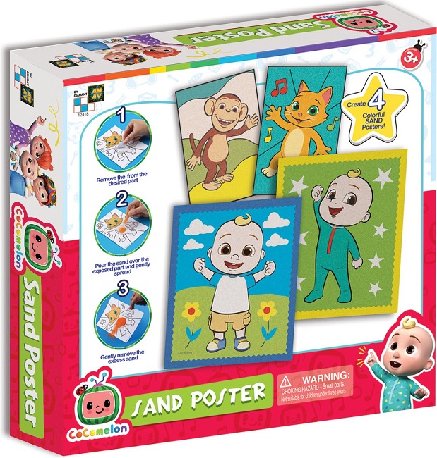 Set de creatie Cocomelon - Tablouri de nisip
