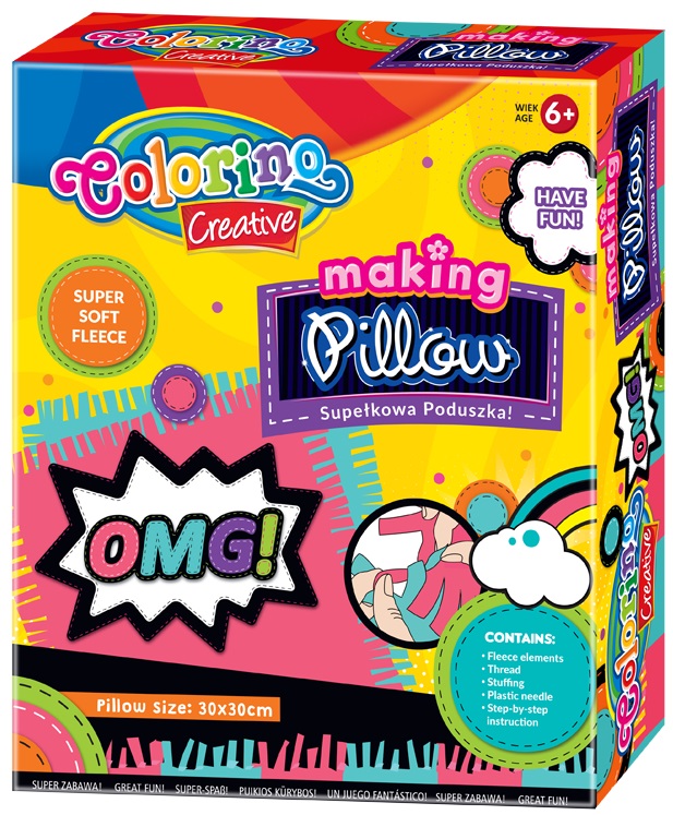 Set creativ Colorino Creative - Fa-ti singur perna