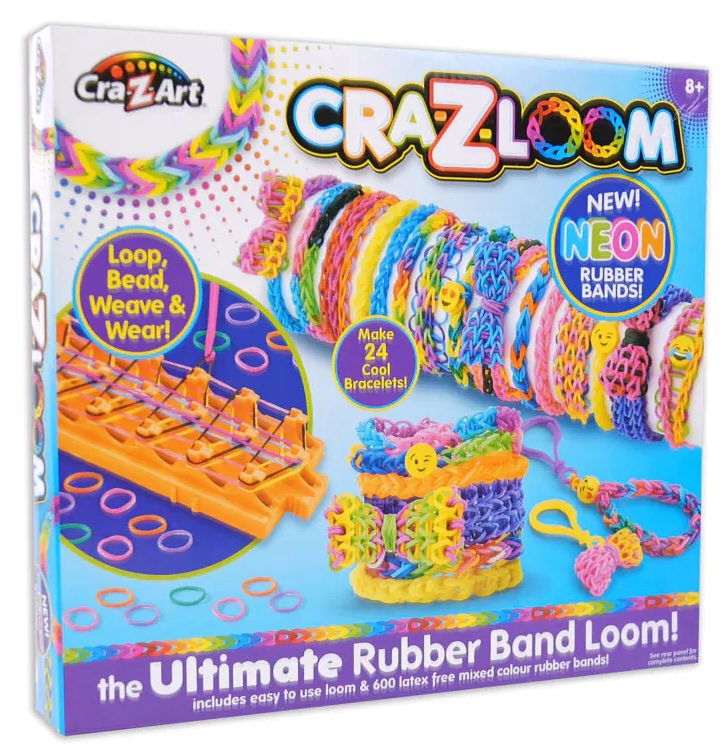 Set creativ Cra-Z-Art - Fă-ți propriile brățări LOOM