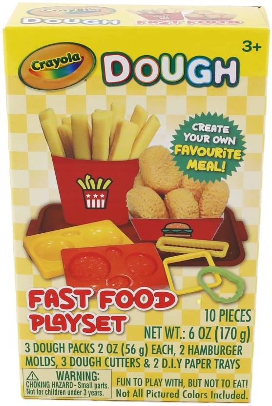Trusă creativă  Crayola - Fast Food Playset