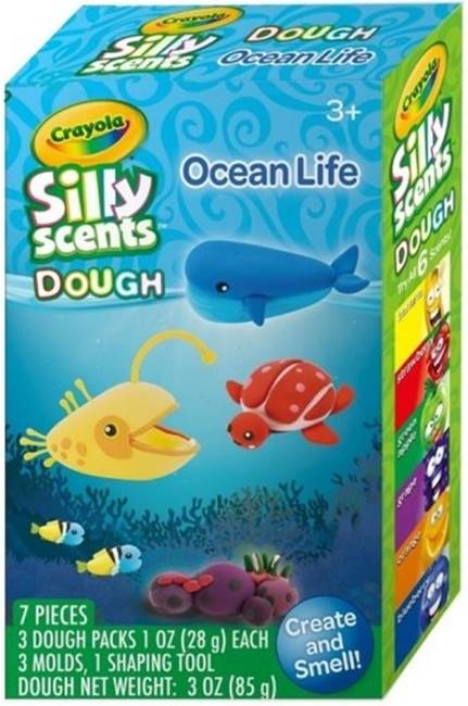 Trusă creativă  Crayola Silly Scents - Ocean Life