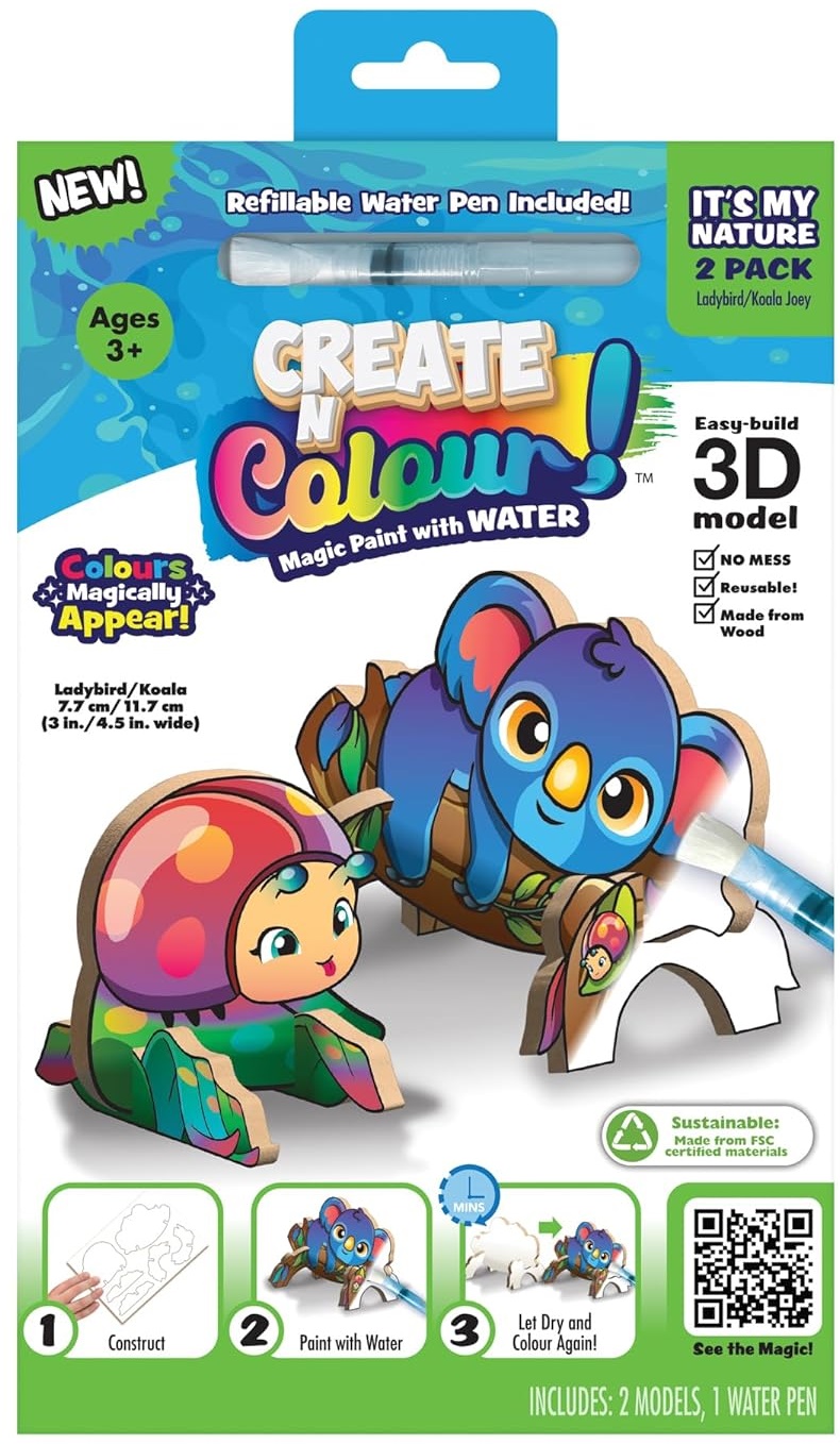 Trusă creativă Create N Colour - Koala și buburuză