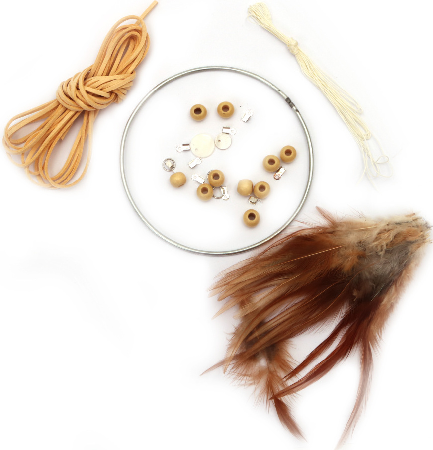 Set creativ Em Art  - Capcană de vis DIY , bej