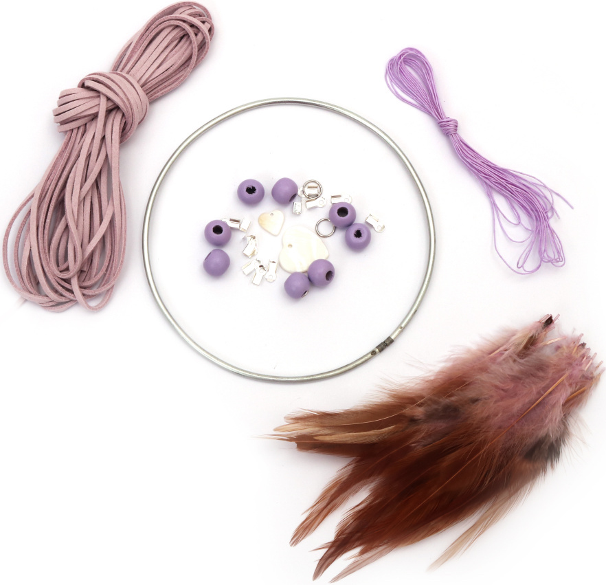 Set creativ Em Art  - Capcană de vis DIY , mov