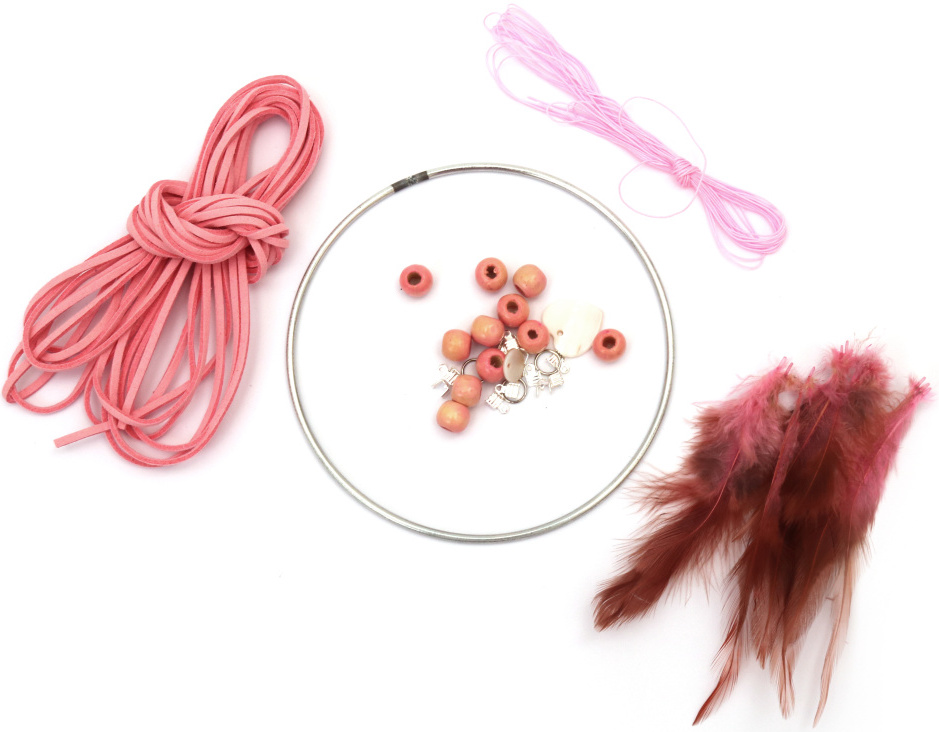 Set creativ Em Art  - Capcană de vis DIY , roz