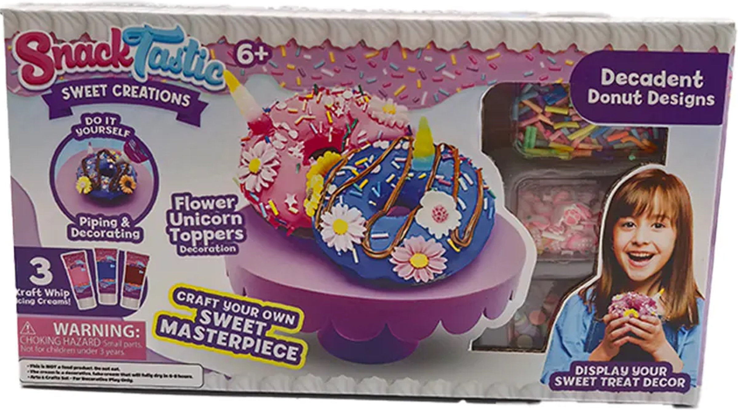 Trusă creativă  Felyx Toys Snack Tastic - Bunătăți decorative, gogoși