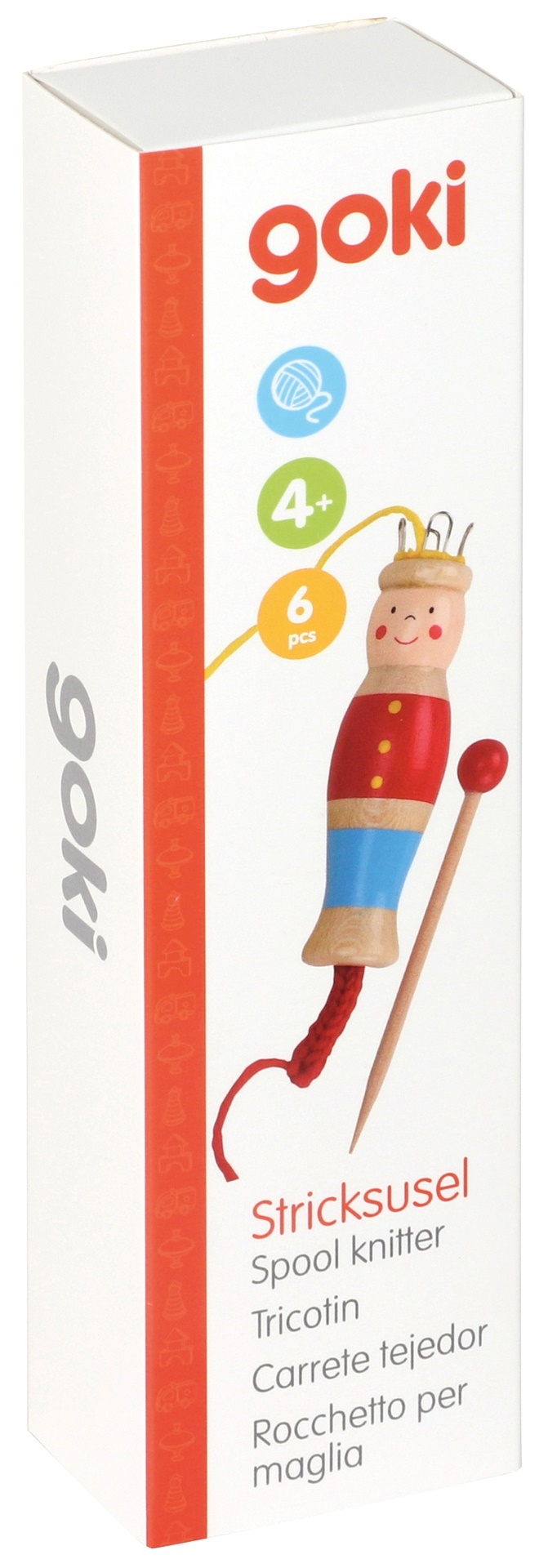 Set creativ Goki - Omul care tricota snur
