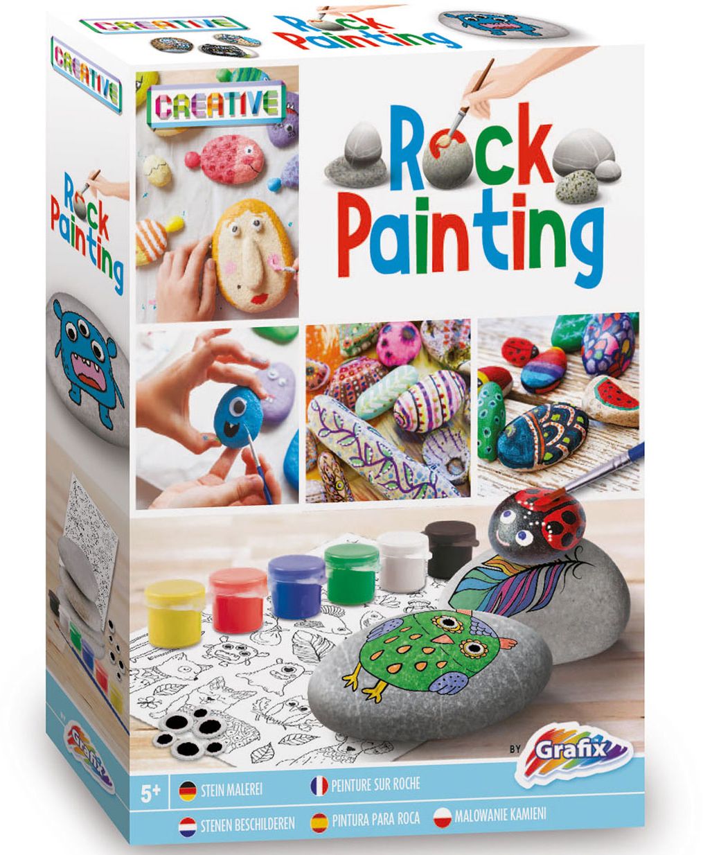 Set creativ Grafix Creative - pentru desen pe pietre