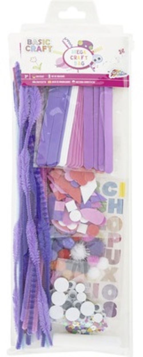 Set creativ Grafix - Megacraft Bag, 250 piese