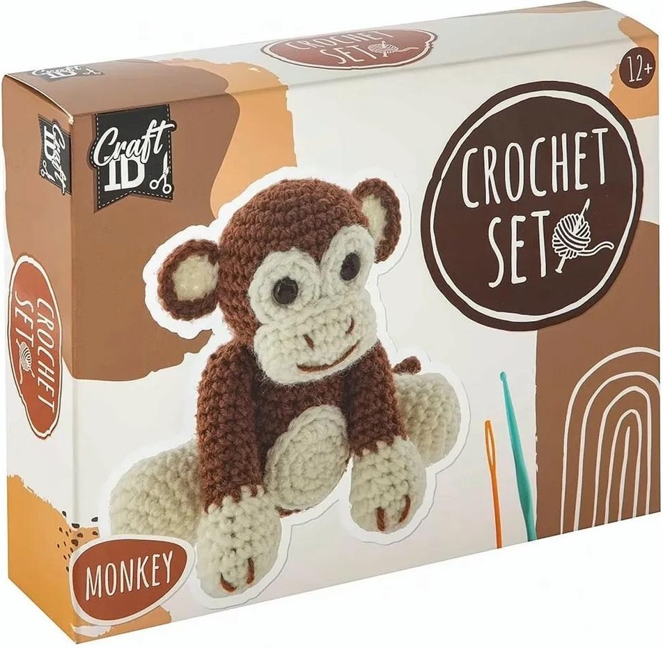 Set creativ Grafix - Maimuță de croșetat