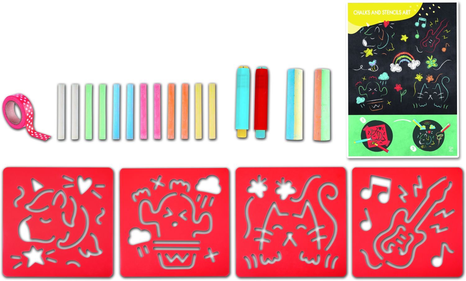 Set creativ Hape -Crete și șabloane