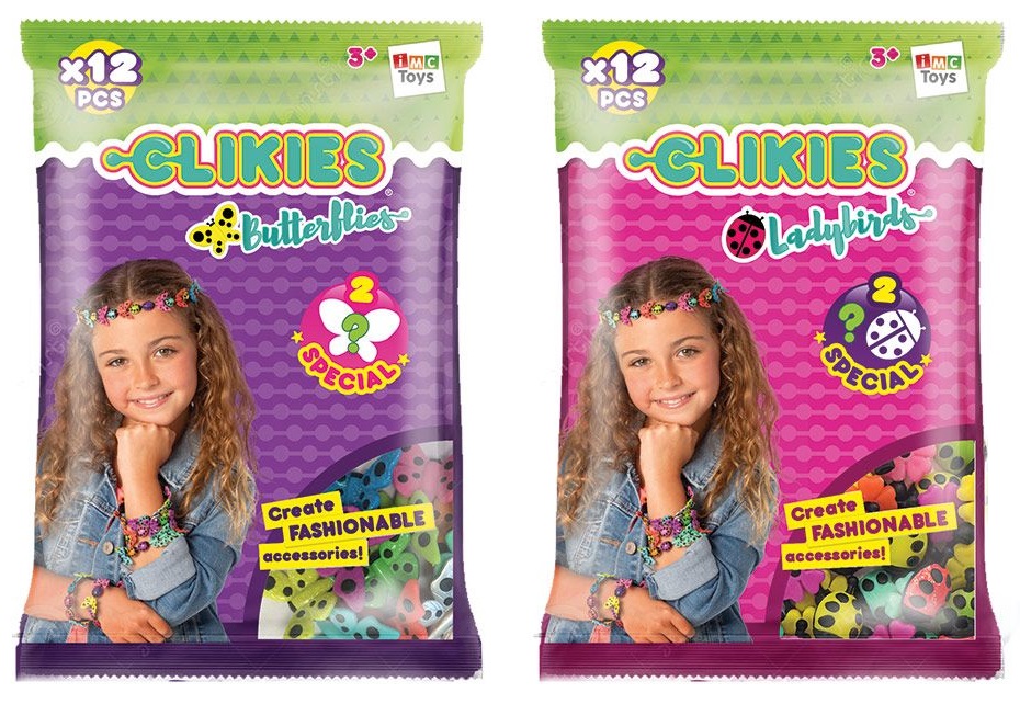 Set creativ IMC Toys - Clikies, 12 buc, sortiment